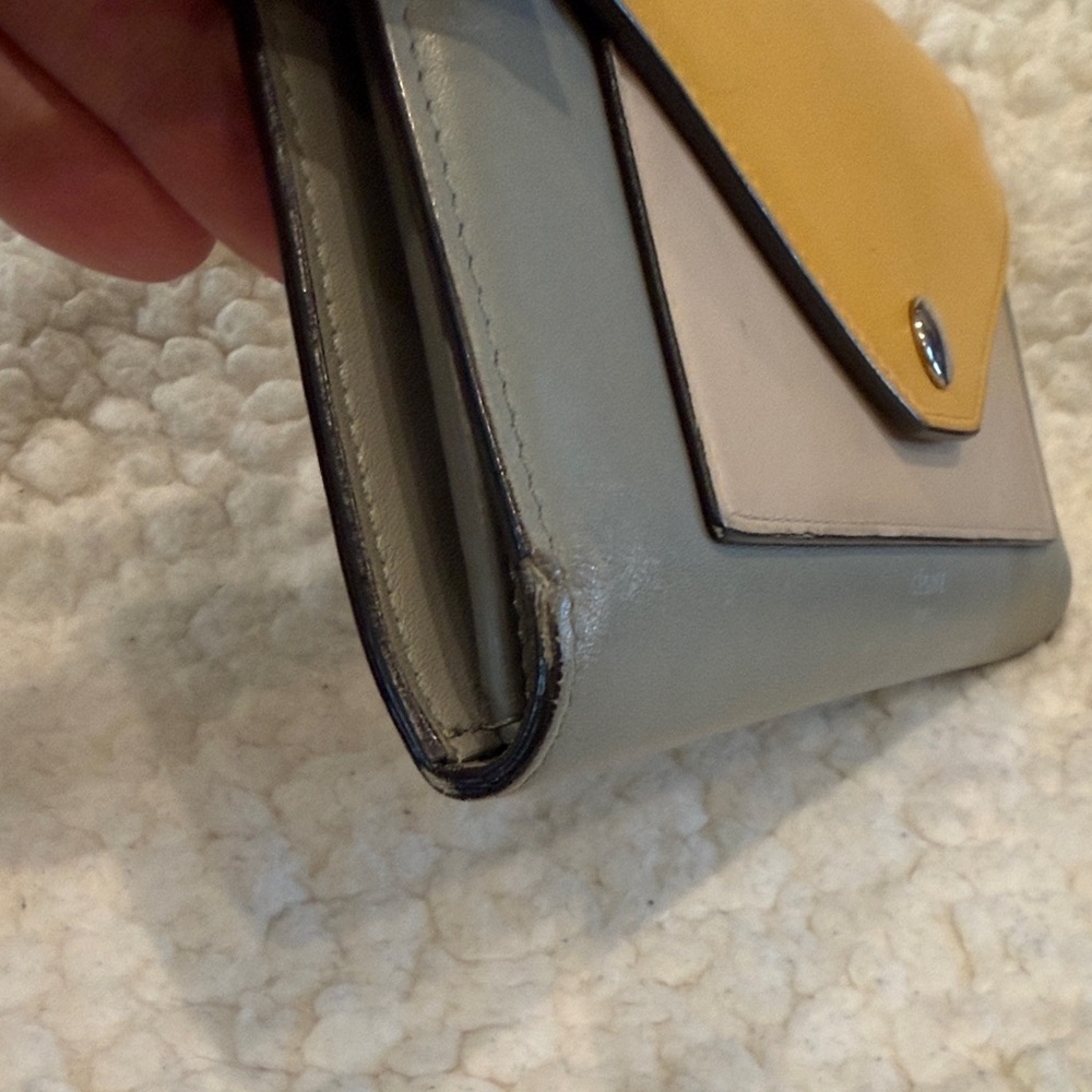 CelineTriomphe envelope tri color wallet - Picture 6 of 14